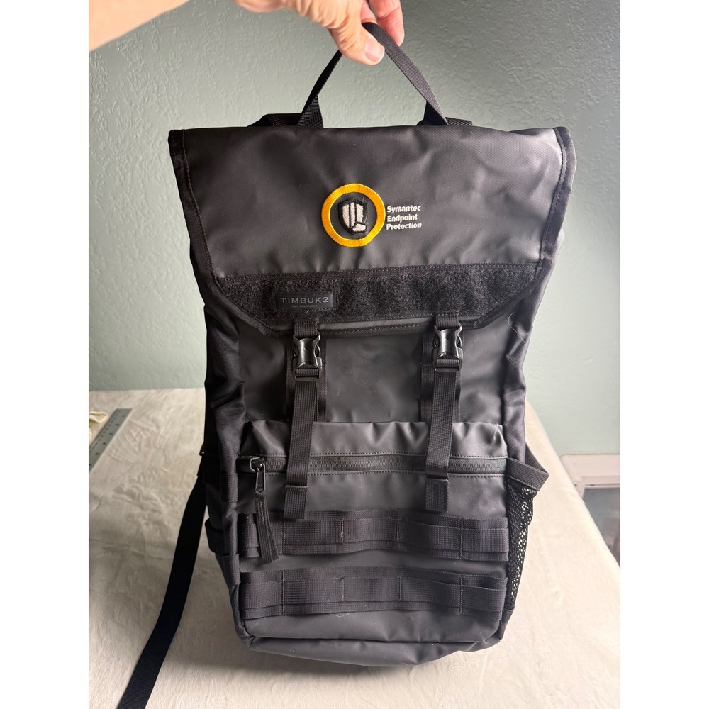Timbuk2 Rogue Laptop Backpack Black Symantec Edition 422-3 TSS18